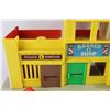Image 8 : Fisher Price Fire House Post Office Theater, Fisher Price Police Barber and garage Shop