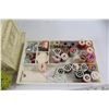 Image 2 : Sewing Box with Sewing Supplies