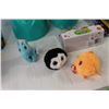 Image 3 : (4) Kids Plushies, Dinosaur Lunchbox, (5) Kids Books, Assorted Kids Toys