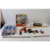 Image 1 : Die Cast Mini Cooper, (5) Toy Cars, Monster Truck, Mini Stick, Paw patrol Toys, Planes Book and Figu