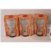 Image 2 : (2) Dubble Bubble Mugs, (3) Coca Cola Glasses, Reflective Glass Storage Shelf