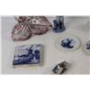Image 5 : Blue Delft, Art Glass Flower, Glass Penguin Candle Holder