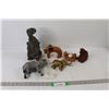 Image 1 : Assorted Elephant Figurines/Decorations