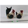 Image 1 : (2) Chicken Figurines