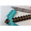 Image 8 : Minecraft Sword, Pick Axe, Large Knife Toy and Thor's Hammer