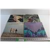 Image 1 : (4) Vinyl Records - The Cars, Blakroc and Janis Joplin's