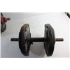 Image 7 : *Atlas Adjustable Dumbbells  - (4) 5lb Plates (4)10lb Plates