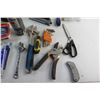 Image 3 : Silicone Lube, Adjustable Wrenches, Scissors, Stapler, Box Cutter and Assorted Items