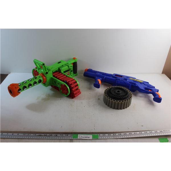 Enforcer & Side Winder Nerf Guns - Tested