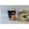 Image 4 : (3) Toby Style Mugs and Cream Pitcher