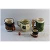 Image 9 : (3) Toby Style Mugs and Cream Pitcher