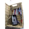 Image 8 : (4) Pleated Baskets and Assorted Pens