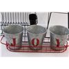 Image 2 : Lot: Dishes Drying Rack, Joy Planter Set, Plate Rack