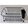 Image 3 : Lot: Dishes Drying Rack, Joy Planter Set, Plate Rack