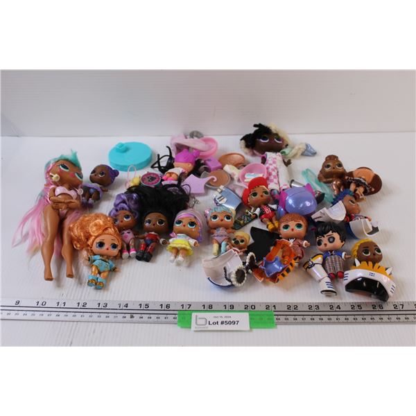 LOL Assorted Doll Lot & Accessories