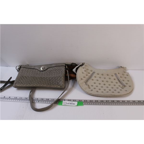 (2) Purses & Leather Strap