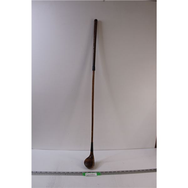 * Macgregor Wooden Golf Club Driver - 38" Long - as is