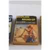 Image 3 : (3) Vintage Hard Cover Books: Glorious Adventure, Rustler Round up, Risen from the Ranks