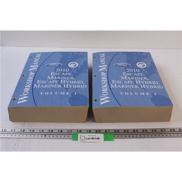 (2) Ford 2010 Service Manuals