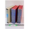 Image 1 : (3) Antique Hard Cover Books: Outline of History (HG Wells) & Poems of Burns