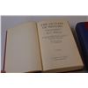 Image 2 : (3) Antique Hard Cover Books: Outline of History (HG Wells) & Poems of Burns