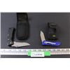 Image 1 : (2) Folding Knives w/Holsters