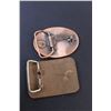 Image 5 : (5) Belt Buckles: Co-op, Westeel, Legacy