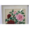 Image 2 : Roses Painting in Frame - 15.5" x 12"