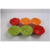 Image 2 : Lucerne Foods, (6) Salad Plates, (6) Dip Bowls, (3) Serving Bowls, Decorative Storage Box w/ Lid