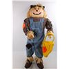 Image 2 : Scarecrow w/ Small Halloween Bag - 38'' Tall