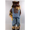 Image 6 : Scarecrow w/ Small Halloween Bag - 38'' Tall
