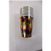 Image 3 : (25) Stacks Of Halloween Themed Foil Cups- 8 Per Stack