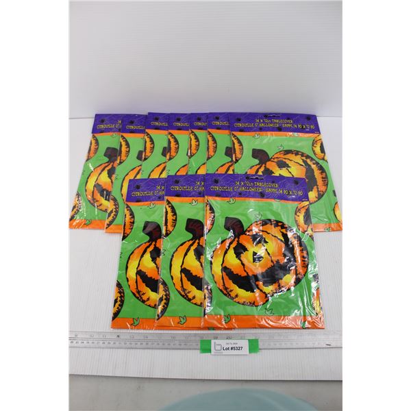 (10) Packages Of Halloween Themed Table Covers- 54''x 72''