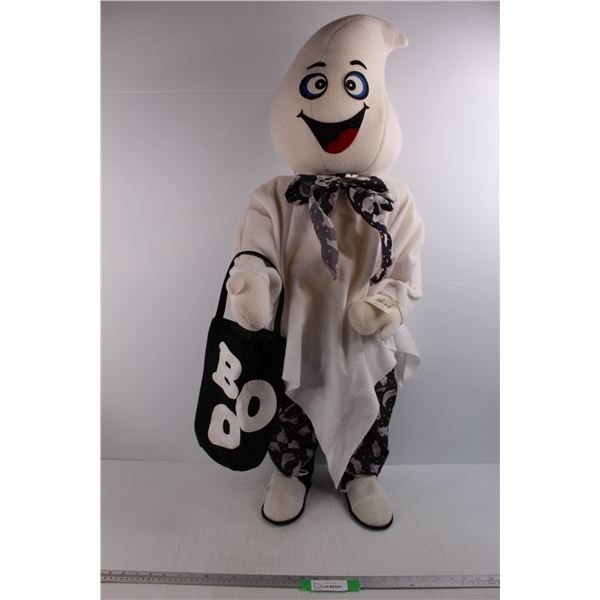 Ghost Halloween Decoration w/ Small Halloween Bag- 41'' Tall