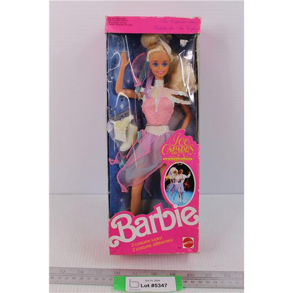 !989 Barbie Doll Ice Capades- NIB- Box Damaged