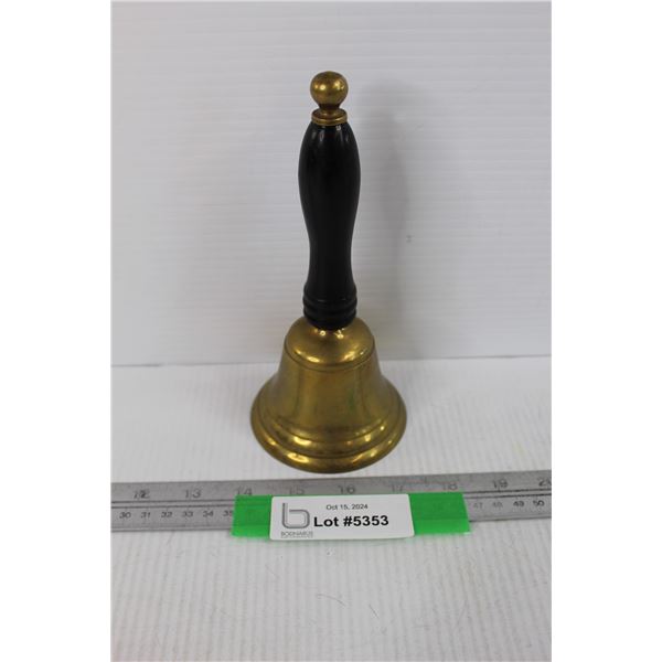 Vintage Brass School Bell