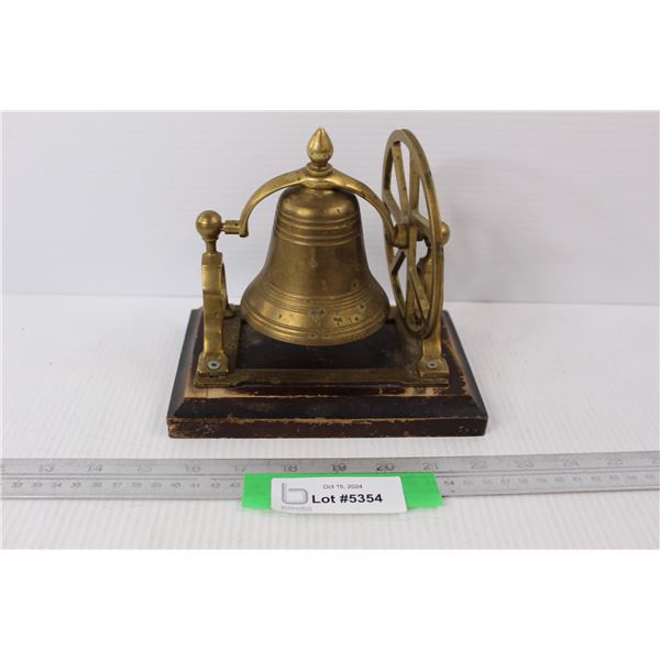 Vintage Spinning Brass Bell