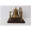 Image 2 : Vintage Spinning Brass Bell