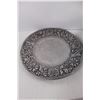 Image 3 : Aluminum Sombrero Food and Dip Platter, William Sonoma Wilton Armetale Aluminum plate