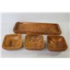 Image 2 : Wooden Plates - Bowls - Tray