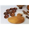 Image 2 : Wooden Duck Cutting Board - Bowls - Cutlery - Biscuit Barrel (cracked)