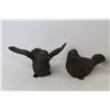 Image 3 : (4) Resin Birds