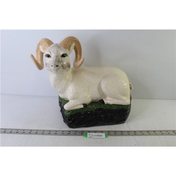 Ceramic Ram (13 1/2" x 15")