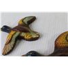 Image 3 : (4) Vintage Ceramic Duck Wall Hanger (chip on one tail)