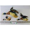 Image 1 : (3) Vintage Ceramic Duck Wall Hangers (cracking & chipping of paint)