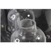 Image 2 : *(10) Glass Lamp Shades (bottom is 1 5/8" - 8"tall)