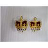 Image 3 : (3) Pair of British Crown Rank Badges plus (2) more
