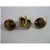 Image 3 : (12) Assorted Military Pins, Badges, and Buttons