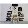 Image 1 : (5) Canadian Military Tri-Service Cap Badges and Canadian Military Tabs/Trade Patches