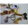 Image 3 : Lot of Assorted Pins, Badges, Patches and Keychain